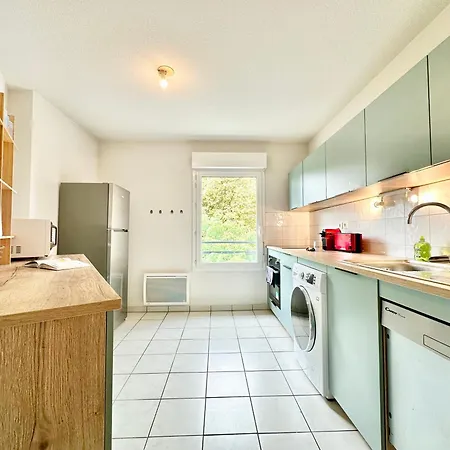 Apartment Les Rives Du Marsan - Spacieux - Parking Mont-de-Marsan